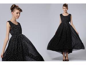 2014 New Fashion Floral Women Chiffon Vintage Dholiday Party Long Vogue Dress 2014 New Fashion Floral Women Chiffon Vintage Dholiday Party Long Vogue Dress