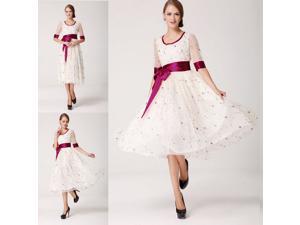 New Women White Color Ball Gown Net Yarn Dress Skirt New Women White Color Ball Gown Net Yarn Dress Skirt