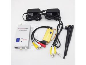 16-CH 1.2GHz 700mW Wireless Audio Video Transmitter Receiver Set (DC 12V) 16-CH 1.2GHz 700mW Wireless Audio Video Transmitter Receiver Set (DC 12V)