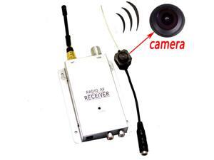 Mini Wireless Spy Nanny Micro Camera Cam Hidden Pinhole System NEW+ Receiver Mini Wireless Spy Nanny Micro Camera Cam Hidden Pinhole System NEW+ Receiver