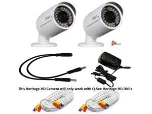 Q-See 2MP 24IRs WeatherProof IP66 HeritageHD 2PK Camera Q-See 2MP 24IRs WeatherProof IP66 HeritageHD 2PK Camera