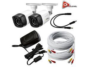 Q-See 720p HD Weatherproof Bullet Camera 2 Pack with 60ft BNC Cables - QCA7207B Q-See 720p HD Weatherproof Bullet Camera 2 Pack with 60ft BNC Cables - QCA7207B
