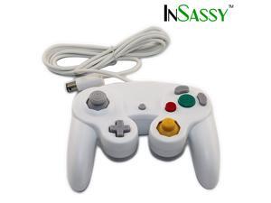 Dual Shock GameCube Controller for Nintendo Wii White Dual Shock GameCube Controller for Nintendo Wii White