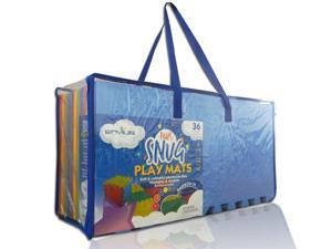 EnviUs Snug Plus Play Mat Rainbow 36: Formamide Free Ultra Thick 36 Pieces 12" x 12" x 9/16" (FREE Borders & Carrying Case) EnviUs Snug Plus Play Mat Rainbow 36: Formamide Free Ultra Thick 36 Pieces 12" x 12" x 9/16" (FREE Borders & Carrying Case)