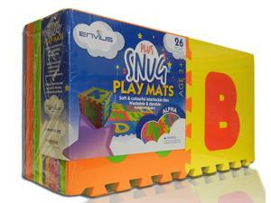 EnviUs Snug Plus Play Mat Alpha: Formamide Free Ultra Thick 26 Pieces 12" x 12" x 9/16" (Snug Plus Series w/ FREE Borders) EnviUs Snug Plus Play Mat Alpha: Formamide Free Ultra Thick 26 Pieces 12" x 12" x 9/16" (Snug Plus Series w/ FREE Borders)
