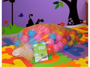 EnviUs Cushy Pit Balls - Royals 200 : "Phthalates Free" 200 Count 6.5 CM in Plastic Bag : 7 Colors (20 Red, 20 Orange, 20 Yellow, 20 Green, 20 Purple, 50 Blue, 50 Pink) EnviUs Cushy Pit Balls - Royals 200 : "Phthalates Free" 200 Count 6.5 CM in Plastic Bag : 7 Colors (20 Red, 20 Orange, 20 Yellow, 20 Green, 20 Purple, 50 Blue, 50 Pink)