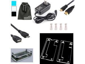 EEEKit 4in1 Stater Kit for RASPBERRY PI ZERO Accessories, Case Housing Box, Micro USB Wall Charger, Micro USB/Mini HDMI Cable EEEKit 4in1 Stater Kit for RASPBERRY PI ZERO Accessories, Case Housing Box, Micro USB Wall Charger, Micro USB/Mini HDMI Cable