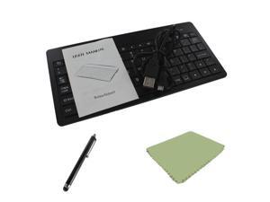 EEEKit for Kindle Fire HD 7 Google Nexus 7, Recharge Bluetooth Wireless Keyboard + Stylus + Screen Cleaning Cloth EEEKit for Kindle Fire HD 7 Google Nexus 7, Recharge Bluetooth Wireless Keyboard + Stylus + Screen Cleaning Cloth
