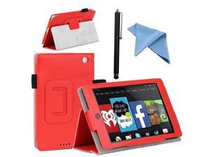 EEEKit for Amazon Fire HD 6 Smart Leather Case Stand Cover Sleep/Wake+Pouch EEEKit for Amazon Fire HD 6 Smart Leather Case Stand Cover Sleep/Wake+Pouch