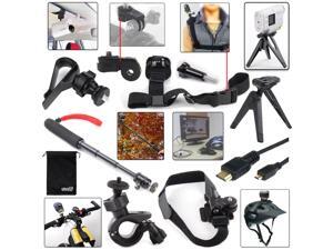 EEEKit Sony Action Cam HDR-AS15 HDR-AS20 HDR-AS30V HDR-AS100V Accessories Kit EEEKit Sony Action Cam HDR-AS15 HDR-AS20 HDR-AS30V HDR-AS100V Accessories Kit