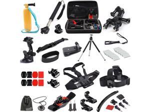 EEEKit 27in1 Outdoor Sports Bundle Kit for Gopro Hero 4/Black/Silver 4/3+/3/2/1 EEEKit 27in1 Outdoor Sports Bundle Kit for Gopro Hero 4/Black/Silver 4/3+/3/2/1