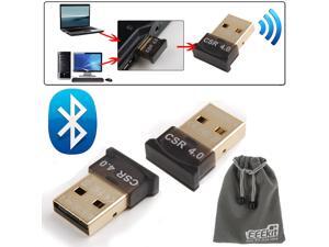 EEEKit USB Bluetooth 4.0 Kit for PC Laptop, 2 PCS USB Bluetooth 4.0 Dongle Adapter + EEEKit Pouch EEEKit USB Bluetooth 4.0 Kit for PC Laptop, 2 PCS USB Bluetooth 4.0 Dongle Adapter + EEEKit Pouch