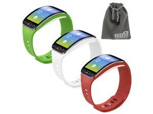 EEEKit for Samsung Gear S SM-R750,3 TPU Replacement Watch Case Cover Band Strap EEEKit for Samsung Gear S SM-R750,3 TPU Replacement Watch Case Cover Band Strap