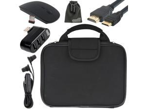 EEEKit 5-in-1 Starter Kit for RCA 11 Maven Pro, Carrying Briefcase Sleeve Case Bag + 3 Port USB 2.0 Hub + 2.4G Wireless Optical Mouse + 3.5mm In-ear Earphone + Mini HDMI to HDMI Cable 6ft EEEKit 5-in-1 Starter Kit for RCA 11 Maven Pro, Carrying Briefcase Sleeve Case Bag + 3 Port USB 2.0 Hub + 2.4G Wireless Optical Mouse + 3.5mm In-ear Earphone + Mini HDMI to HDMI Cable 6ft