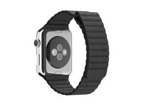 2 Packs Genuine Leather Band for Apple Watch 42mm, EEEKit Replacement Leather Loop Watch strap with Magnetic Buckle for Apple Watch iWatch / Edition / Sport 2 Packs Genuine Leather Band for Apple Watch 42mm, EEEKit Replacement Leather Loop Watch strap with Magnetic Buckle for Apple Watch iWatch / Edition / Sport