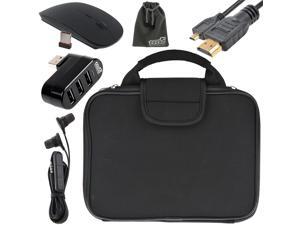 EEEKit 5-in-1 Starter Kit for Insignia Flex 11.6 Tablet NS-P11W6100, Carrying Briefcase Sleeve Case Bag+3 Port USB 2.0 Hub + 2.4G Wireless Optical Mouse +In-ear Earphone + Micro HDMI to HDMI Cable EEEKit 5-in-1 Starter Kit for Insignia Flex 11.6 Tablet NS-P11W6100, Carrying Briefcase Sleeve Case Bag+3 Port USB 2.0 Hub + 2.4G Wireless Optical Mouse +In-ear Earphone + Micro HDMI to HDMI Cable