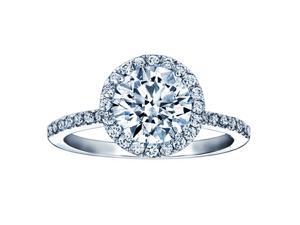 2.13 Ct. Round Diamond Halo Pave Thin Band Engagement Ring GAL Certieid I1 clarity J color FREE ring size! 2.13 Ct. Round Diamond Halo Pave Thin Band Engagement Ring GAL Certieid I1 clarity J color FREE ring size!