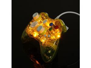 2015 NEW USB Transparent Light Glow Wired USB Gamepad Game pad Joystick Controller For Microsoft XBOX 360 & PC 2015 NEW USB Transparent Light Glow Wired USB Gamepad Game pad Joystick Controller For Microsoft XBOX 360 & PC