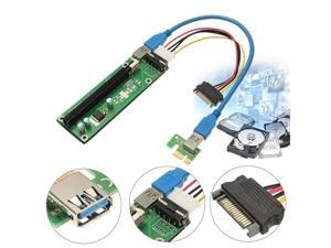 USB 3.0 PCI-E Express 1x to16x Extender Riser Board Card Adapter SATA Cable 15P USB 3.0 PCI-E Express 1x to16x Extender Riser Board Card Adapter SATA Cable 15P