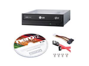 LG GH24NS95B DVD Rewriter 24X Speed w/ M-Disc + Nero12 + SATA Cable Kit LG GH24NS95B DVD Rewriter 24X Speed w/ M-Disc + Nero12 + SATA Cable Kit