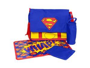 Superman Messenger Diaper Bag Set Superman Messenger Diaper Bag Set
