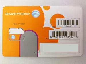 AT&T 3G / 4G / LTE Micro SIM Card Postpaid /Go Phone-SKU 4681B AT&T 3G / 4G / LTE Micro SIM Card Postpaid /Go Phone-SKU 4681B