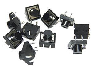 Momentary Push Button Switch - 12mm Square (50 buttons in total) Momentary Push Button Switch - 12mm Square (50 buttons in total)
