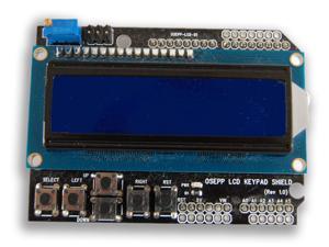 Osepp Arduino Compatible 16 x 2 LCD Display and Keypad Shield Osepp Arduino Compatible 16 x 2 LCD Display and Keypad Shield
