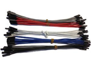6" F/F Premium Jumpers, 10 of each color (red, black, white, grey, blue) 6" F/F Premium Jumpers, 10 of each color (red, black, white, grey, blue)