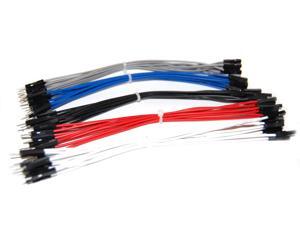 6" M/F Premium Jumpers, 10 of each color (red, black, white, grey, blue) 6" M/F Premium Jumpers, 10 of each color (red, black, white, grey, blue)