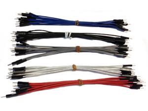 6" M/M Premium Jumpers, 10 of each color (red, black, white, grey, blue) 6" M/M Premium Jumpers, 10 of each color (red, black, white, grey, blue)