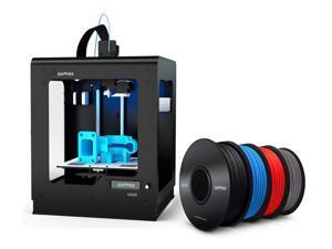 Zortrax M200 3D Printer Bundle with 4 Spools of Z-ABS Filament - Black, Blue, Red and Cool Grey Zortrax M200 3D Printer Bundle with 4 Spools of Z-ABS Filament - Black, Blue, Red and Cool Grey