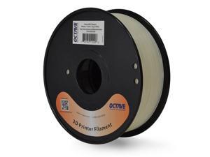 Octave 1.75mm Natural ABS Filament 1kg (2.2lbs) Spool for Reprap, MakerBot, Afinia and UP! 3D Printer Octave 1.75mm Natural ABS Filament 1kg (2.2lbs) Spool for Reprap, MakerBot, Afinia and UP! 3D Printer