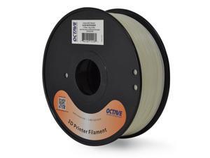 Octave 1.75mm White / Green GLOW IN THE DARK 3D Printer ABS Filament 1kg (2.2lbs) Spool Octave 1.75mm White / Green GLOW IN THE DARK 3D Printer ABS Filament 1kg (2.2lbs) Spool