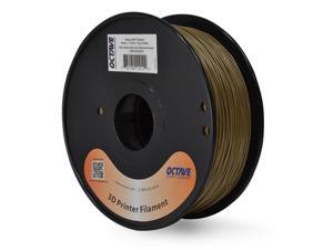 Octave 1.75mm Brown ABS Filament 1kg (2.2lbs) Spool for Reprap, MakerBot, Afinia and UP! 3D Printer Octave 1.75mm Brown ABS Filament 1kg (2.2lbs) Spool for Reprap, MakerBot, Afinia and UP! 3D Printer
