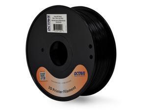 Octave 1.75mm Black ABS Filament 1kg (2.2lbs) Spool for Reprap, MakerBot, Afinia and UP! 3D Printer Octave 1.75mm Black ABS Filament 1kg (2.2lbs) Spool for Reprap, MakerBot, Afinia and UP! 3D Printer