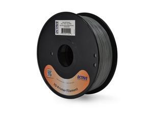 Octave 1.75mm Grey ABS Filament 1kg (2.2lbs) Spool for Reprap, MakerBot, Afinia and UP! 3D Printer Octave 1.75mm Grey ABS Filament 1kg (2.2lbs) Spool for Reprap, MakerBot, Afinia and UP! 3D Printer