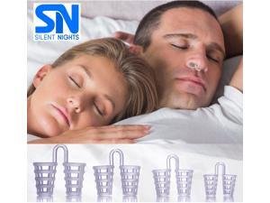 Silent Nights Stop Snoring Solution - Stop Snore Instantly and Get Relief for Sleep Disorders with Premium Nose Vents Pk-4 + FREE Travel Case Silent Nights Stop Snoring Solution - Stop Snore Instantly and Get Relief for Sleep Disorders with Premium Nose Vents Pk-4 + FREE Travel Case