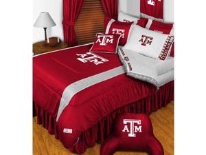 NCAA Texas A-M Aggies King Bedding Set College Logo Bed NCAA Texas A-M Aggies King Bedding Set College Logo Bed