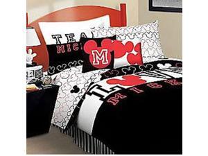 Disney Mickey Mouse Love Full-Double Bed Sheet Set Disney Mickey Mouse Love Full-Double Bed Sheet Set