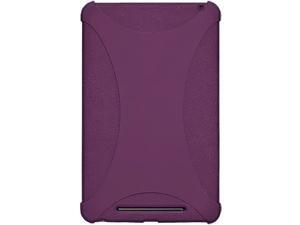 Amzer Purple Silicone Skin Fit Jelly Case Cover + Amzer ShatterProof Screen Protector (Front Coverage) For Google/ Asus Nexus 7 Amzer Purple Silicone Skin Fit Jelly Case Cover + Amzer ShatterProof Screen Protector (Front Coverage) For Google/ Asus Nexus 7