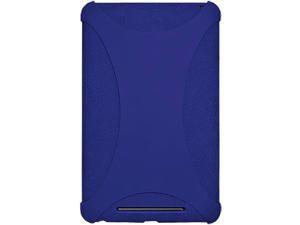 Amzer Blue Silicone Skin Fit Jelly Case Cover + Amzer ShatterProof Screen Protector (Front Coverage) For Google/ Asus Nexus 7 Amzer Blue Silicone Skin Fit Jelly Case Cover + Amzer ShatterProof Screen Protector (Front Coverage) For Google/ Asus Nexus 7