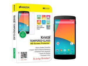 AMZER KRISTAL PREMIUM TEMPERED GLASS HD SCREEN GUARD PROTECTOR FOR LG NEXUS 5, GOOGLE NEXUS 5 D820 AMZER KRISTAL PREMIUM TEMPERED GLASS HD SCREEN GUARD PROTECTOR FOR LG NEXUS 5, GOOGLE NEXUS 5 D820
