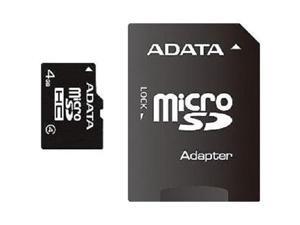 A-DATA 4 GB CLASS 4 MICRO SD MEMORY CARD WITH ADAPTER FOR SMARTPHONE & TABLET A-DATA 4 GB CLASS 4 MICRO SD MEMORY CARD WITH ADAPTER FOR SMARTPHONE & TABLET