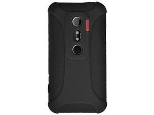 Amzer Silicone Skin Jelly Case for HTC EVO 3D - Black Amzer Silicone Skin Jelly Case for HTC EVO 3D - Black