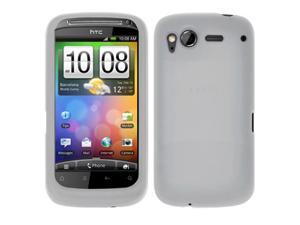 Amzer Silicone Skin Jelly Case for HTC Desire S - Transparent White Amzer Silicone Skin Jelly Case for HTC Desire S - Transparent White