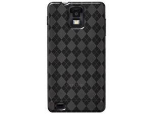 Amzer Luxe Argyle High Gloss TPU Soft Gel Skin Case for Samsung Infuse 4G I997 - Smoke Grey Amzer Luxe Argyle High Gloss TPU Soft Gel Skin Case for Samsung Infuse 4G I997 - Smoke Grey