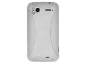 Amzer Silicone Skin Jelly Case for HTC Sensation 4G - Transparent White Amzer Silicone Skin Jelly Case for HTC Sensation 4G - Transparent White