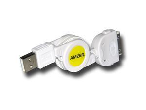 Amzer USB Retractable Sync Data Cable Amzer USB Retractable Sync Data Cable