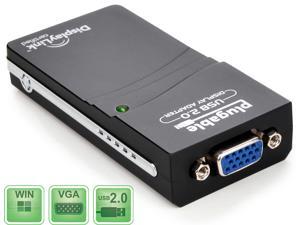 Plugable USB-VGA-165 USB to VGA Display Adapter (Supports Monitors up to 1920x1080 on Windows, Mac OS X Support Limited to 10.7, 10.8) DisplayLink DL-165 Chipset Plugable USB-VGA-165 USB to VGA Display Adapter (Supports Monitors up to 1920x1080 on Windows, Mac OS X Support Limited to 10.7, 10.8) DisplayLink DL-165 Chipset